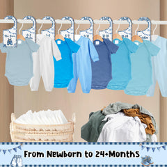 CORNER LACE baby closet divider gift box ready for baby showers and gifting.