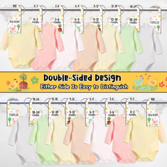 CORNER LACE chick-themed dividers double-sided for quick clothing sorting
