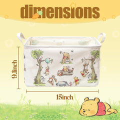 CORODER Durable lightweight canvas basket, easy to move between rooms.