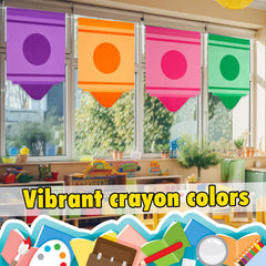 Cosblank rainbow curtains for kids' rooms provide soft light filtering and cheerful mood.
