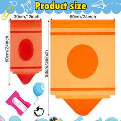 Cosblank crayon-pattern curtains add vibrant color to kids' rooms and libraries.