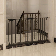 COSEND extra wide gate setup demonstrates easy installation for large openings.