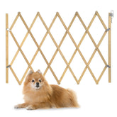 COSTYLE Expandable dog gate assembly view, easy setup for tight spaces.