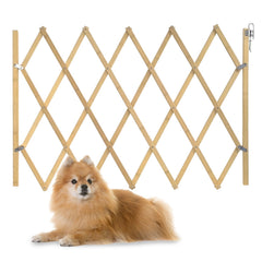 COSTYLE Expandable dog gate assembly view, easy setup for tight spaces.