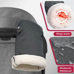 CosyDiary draft-stop fit seals wrists to block cold air.