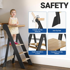 COSYLAND safety-net protects child during use with secure rear mesh.