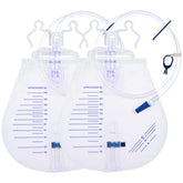 COTOM 2000mL catheter bag with anti-reflux chamber for reliable overnight drainage.