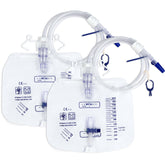 COTOM 2000mL sterile urinary bag overview for overnight use