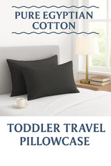Cotton Stich envelope-closure pillowcase for quick, secure pillow insertion.
