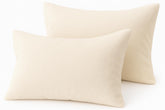 Cotton Stich toddler pillowcase close-up reveals soft 600TC cotton texture for gentle skin