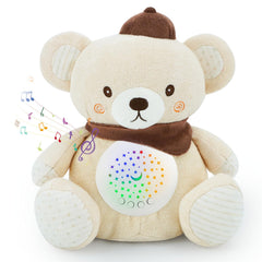 Cottonbebe bedtime bear soother comforting newborns with soothing lullabies