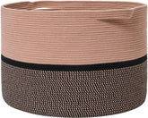 Cottonphant 24x24-17in stand-alone strength basket keeps its shape for tidy storage.
