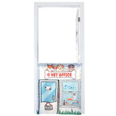 Couch Swag Vet Office play panel enables imaginative pretend play for kids