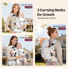 CoziBB carrier for side carry keeps hands free for busy days