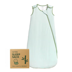 Cozy Seal bamboo sleep sack in soft rayon fabric for gentle baby skin.