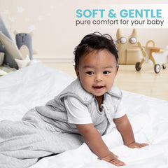 Cozy Seal wearable blanket stays in place during naps and nights.