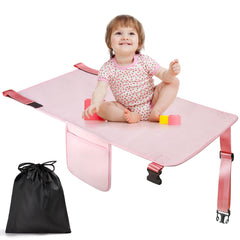 COZYBONDER toddler airplane bed setup extending between seats for comfort.