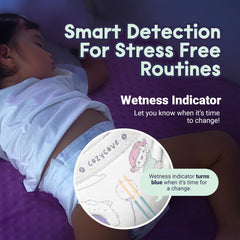 Cozycove diapers free from harmful ingredients for sensitive skin.