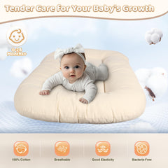 Cpzzkq Lounger features 3D fiber fill for cushioned lounging.