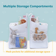 CRADLE STAR travel-friendly diaper caddy ideal for on-the-go diaper changes