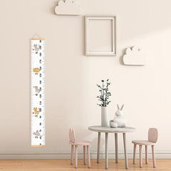 CREATCABIN Cat Growth Chart easy to install with detachable hook and simple setup.