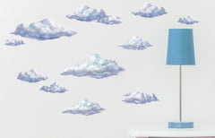 Create-A-Mural Peel-and-Stick Clouds allow quick room updates without mess