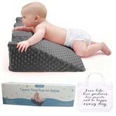 CreateBay nursing and reflux baby wedge pillow for feeding comfort.