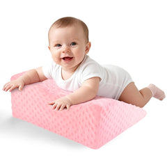 CreateBay nursing reflux wedge pillow supports feeding and burping for infants.