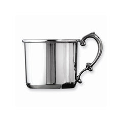 Creative Gifts International pewter baby cup, engravable keepsake for milestones