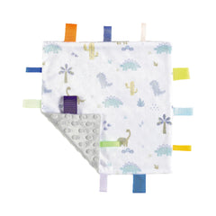 CREVENT Taggies close-up highlighting tactile sensory stimulation for babies.