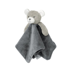 CREVENT bear rattle toy in hand demonstrates sensory play and gentle sound.