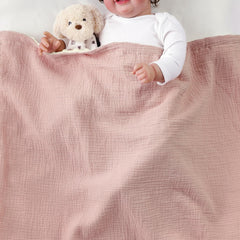 CREVENT mink-backed blanket showing plush backing for extra warmth