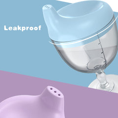 Crumye Prince Sippy Cup with three outlets supports controlled water flow