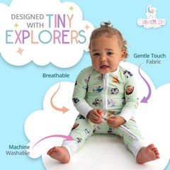 CubbieMoon ultra-soft-bamboo-viscose fabric feels gentle and breathable on delicate skin.
