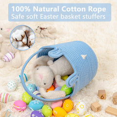 CubesLand cotton rope texture closeup shows soft eco-friendly material.