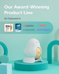 CüboAi Monitor 3 real-time 2-way audio for soothing and checking in