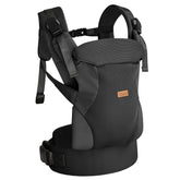 CUBY baby carrier magnetic buckle closure for quick, secure fastening on the carrier