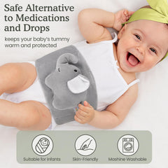 CUCKOOL soft plush fabric around the wrap, keeping baby comfortable.