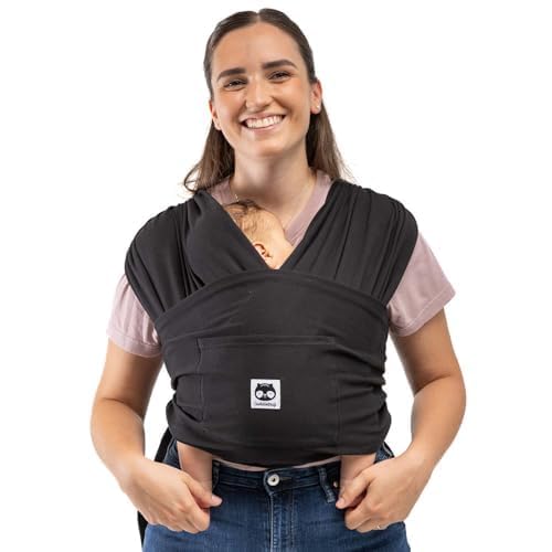 CuddleBug CuddleCarry wrap in front carry supports comfortable outings with baby