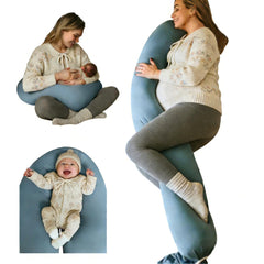 Cuddo Baby pregnancy pillow cooling cover for comfortable sleep.