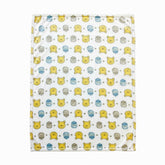 Cudlie Winnie the Pooh blanket plush fleece close-up shows soft warmth for naps.