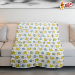 Cudlie Winnie the Pooh blanket stroller-friendly for lightweight warmth on the go.