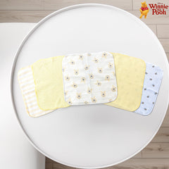 Cudlie Winnie the Pooh yellow and white colorway complements nursery decor