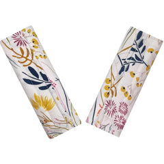 Culclendy baby neck cover on car seat; soft cotton and minky for comfort