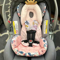 Culclendy pram harness cover offering head and shoulder support during rides