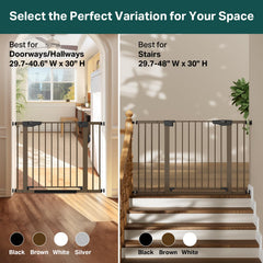 Cumbor walk-through gate in doorway designed for easy passage