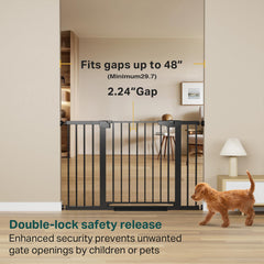 Cumbor easy walk-through gate design for effortless handling