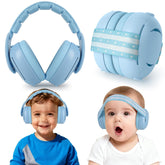 cumunebula 2-in-1 baby ear muffs in packaging for travel