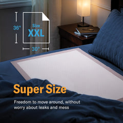 Curera Chucks 5-layer-leaklock detail highlights absorbency and odor control.
