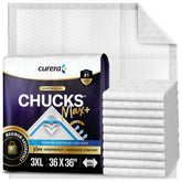 Curera Chucks MAX+ 36x36 top sheet soft for skin comfort and dryness